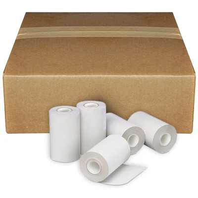 2 1/4" X 60' Premium BPA & BPS Free Thermal Paper Rolls - 100 Rolls