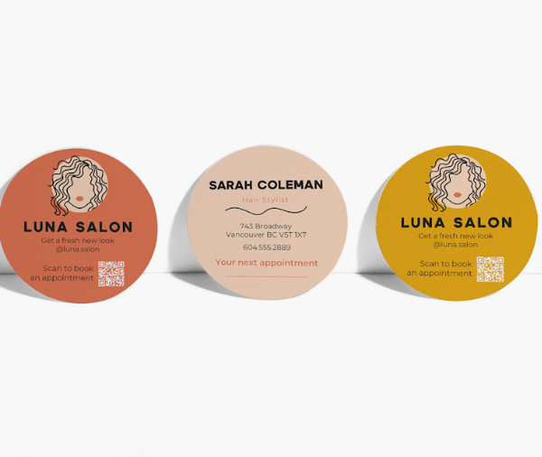 Circle Business Cards