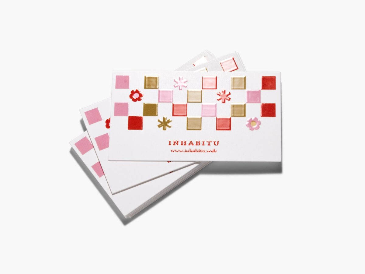 Embossed Gloss Business Cards - Image 2